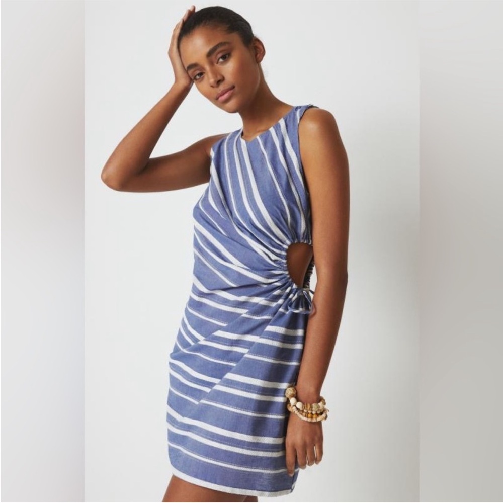 NWT Anthropologie AMADI Cutout Mini Dress